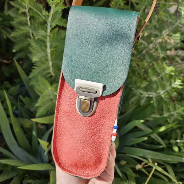 personnalisable prénom sacoche pétanque en cuir lcdjeanne cuir