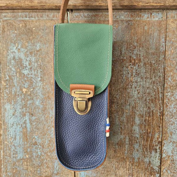 personnalisable prénom sacoche pétanque en cuir lcdjeanne cuir