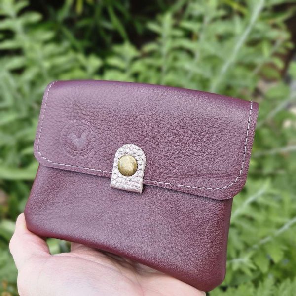 porte monnaie double en cuir avec zip et pression lcdjeanne