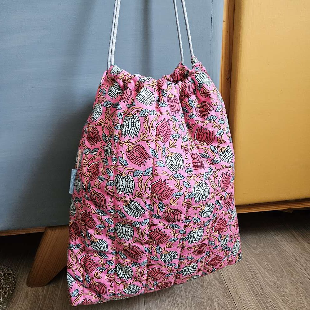 sac d'été en coton lavable